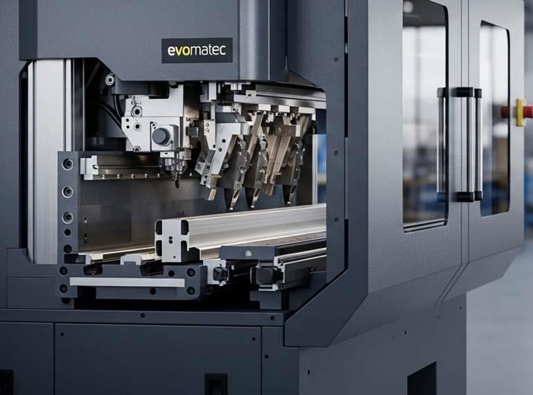 Aluminium Section Lock Cutting Machine