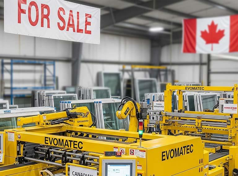 Window Machinery for Sale in Canada