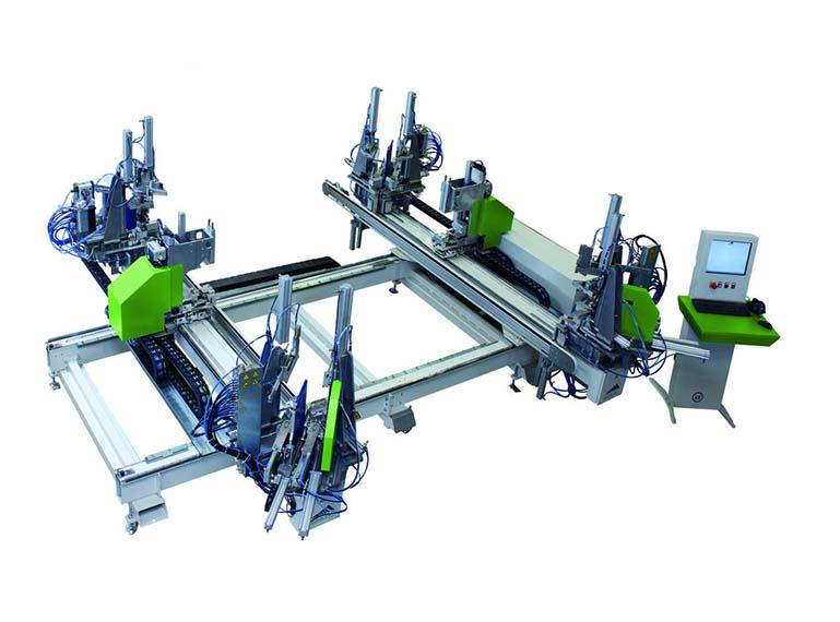 uPVC Profiles Four Head Welding Machines